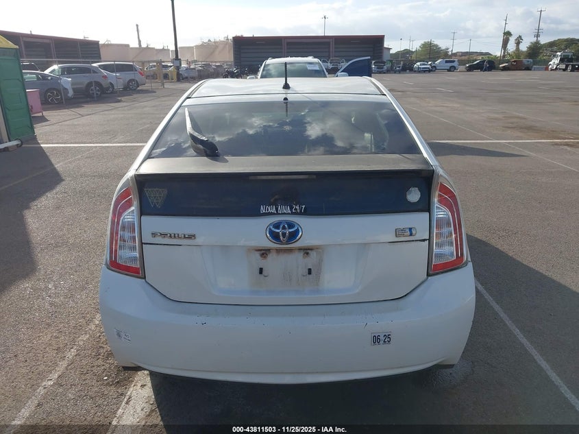 2014 Toyota Prius Five/Four/Three/Two VIN: JTDKN3DU1E0363438 Lot: 43811503