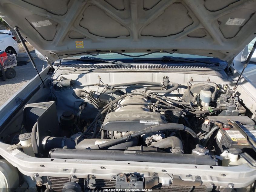 2002 Toyota Tundra Sr5 V8 VIN: 5TBRT34162S266733 Lot: 43811511