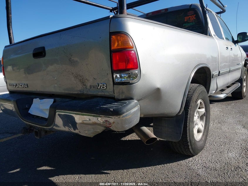 2002 Toyota Tundra Sr5 V8 VIN: 5TBRT34162S266733 Lot: 43811511