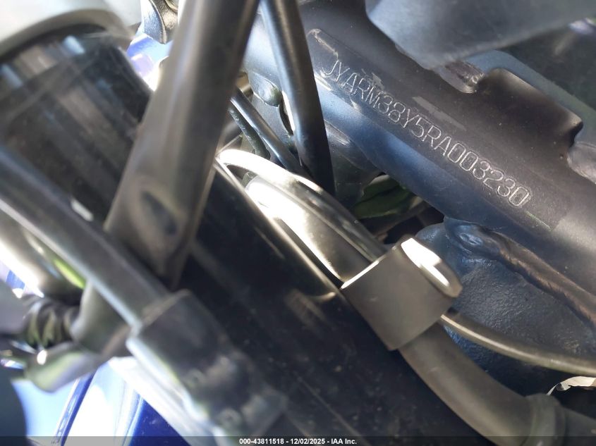 2024 Yamaha Yzfr7 VIN: JYARM38Y5RA003230 Lot: 43811518