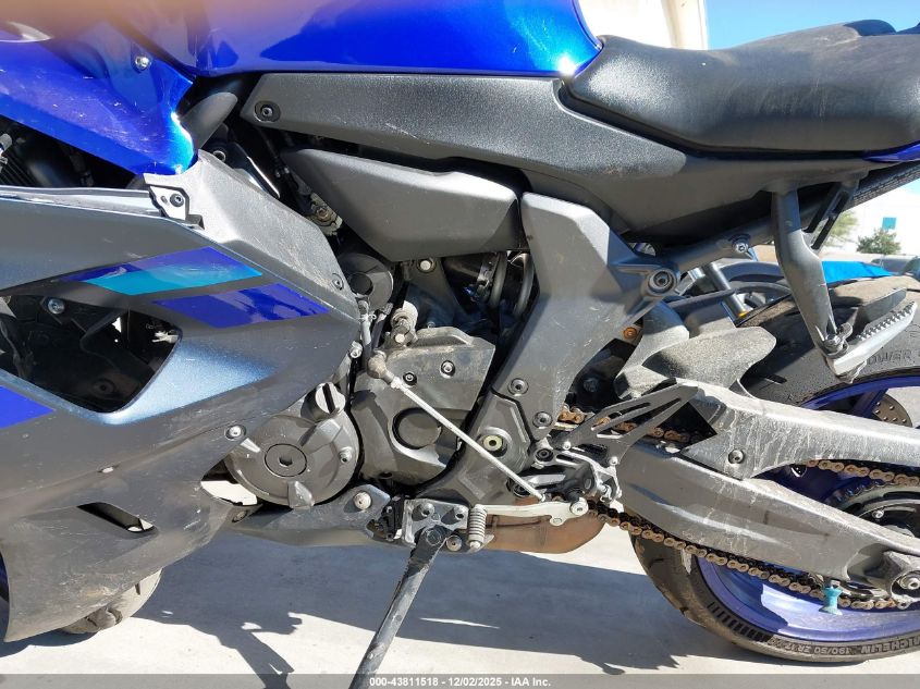 2024 Yamaha Yzfr7 VIN: JYARM38Y5RA003230 Lot: 43811518