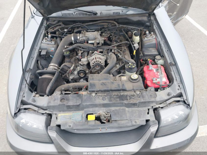 2004 Ford Mustang Gt VIN: 1FAFP42X74F128199 Lot: 43811520