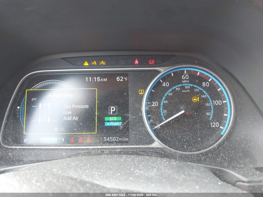 2022 Nissan Leaf Sl Plus 62 Kwh VIN: 1N4BZ1DV4NC557502 Lot: 43811535