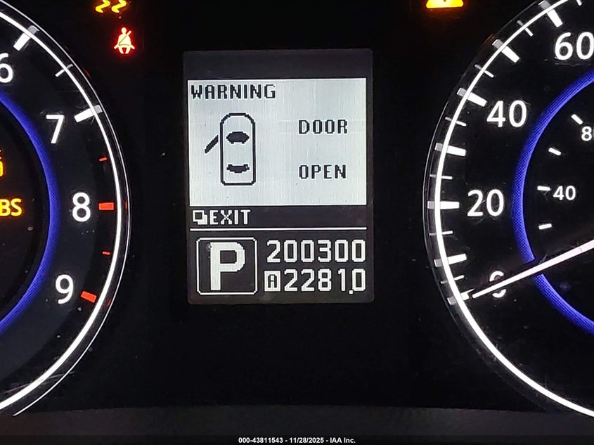 2010 Infiniti G37X VIN: JN1CV6EL8AM151525 Lot: 43811543