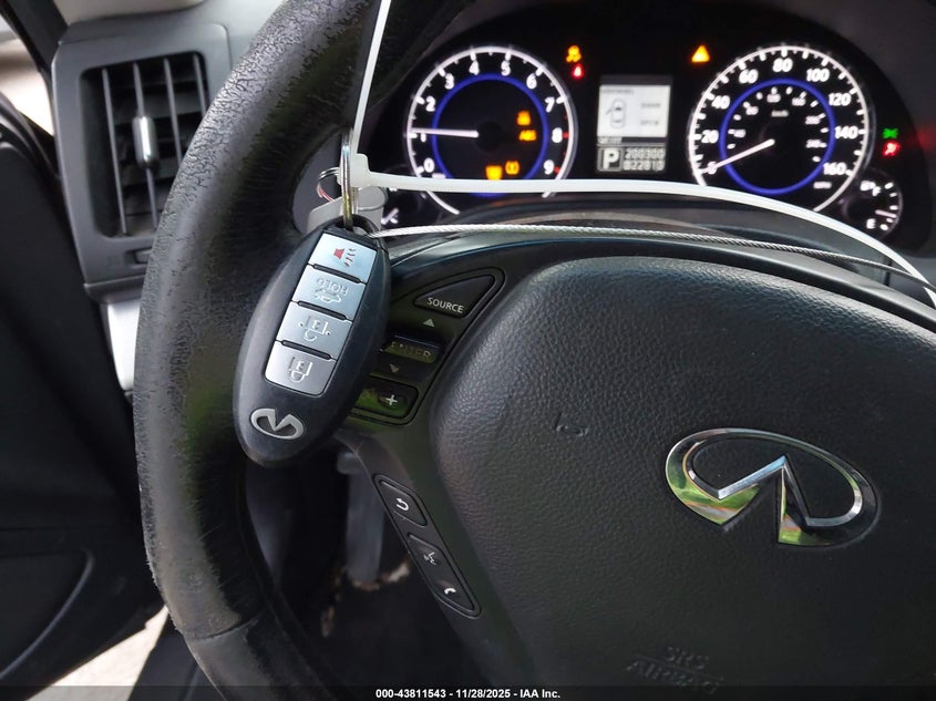2010 Infiniti G37X VIN: JN1CV6EL8AM151525 Lot: 43811543