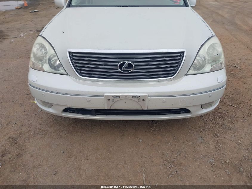 2002 Lexus Ls 430 VIN: JTHBN30F820081587 Lot: 43811547