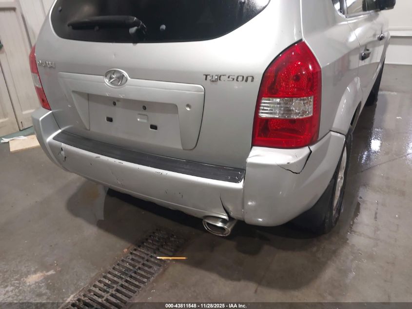 2007 Hyundai Tucson Gls VIN: KM8JM12B37U605562 Lot: 43811548