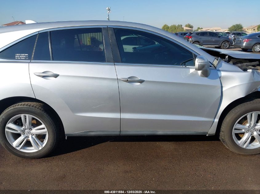 2015 Acura Rdx VIN: 5J8TB3H3XFL007098 Lot: 43811554