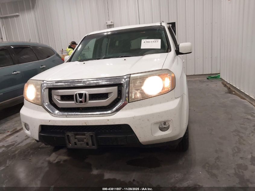 2010 Honda Pilot Ex-L VIN: 5FNYF4H64AB009403 Lot: 43811557