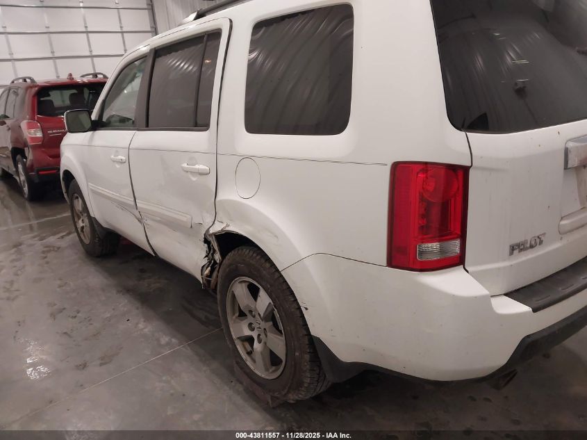 2010 Honda Pilot Ex-L VIN: 5FNYF4H64AB009403 Lot: 43811557