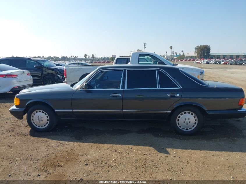 1986 Mercedes-Benz 420 Sel VIN: WDBCA35D0GA214917 Lot: 43811563