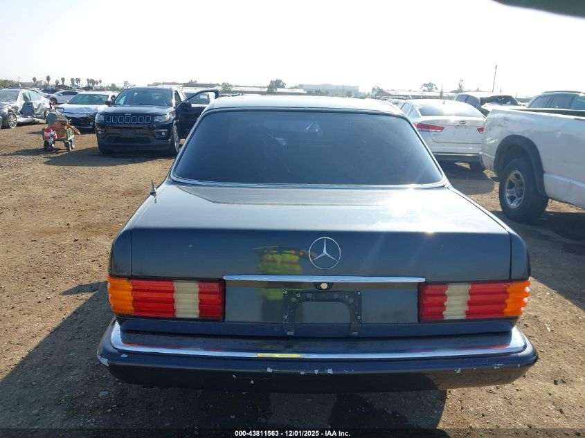 1986 Mercedes-Benz 420 Sel VIN: WDBCA35D0GA214917 Lot: 43811563