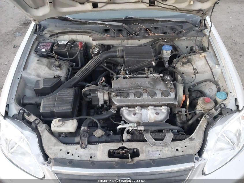 1999 Honda Civic Dx VIN: 2HGEJ662XXH501578 Lot: 43811575