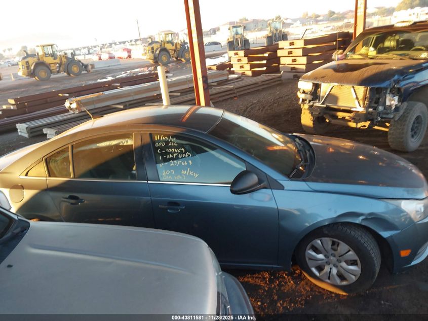 2012 Chevrolet Cruze Ls VIN: 1G1PC5SH1C7235663 Lot: 43811581