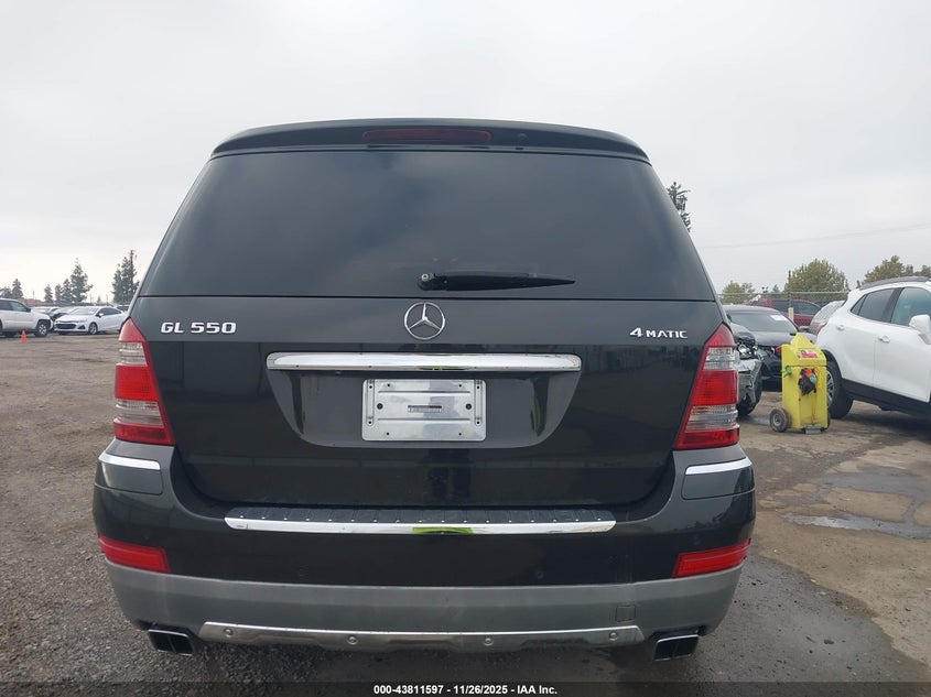 2008 Mercedes-Benz Gl 550 4Matic VIN: 4JGBF86E88A406604 Lot: 43811597