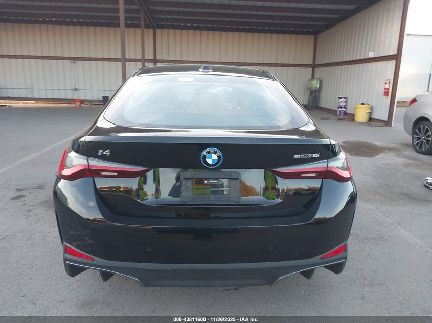 2024 BMW I4 Gran Coupe Edrive35 VIN: WBY43AW07RFS72916 Lot: 43811600