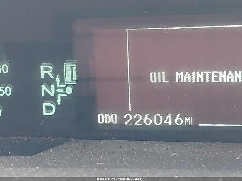 2011 Toyota Prius Two VIN: JTDKN3DU3B1381641 Lot: 43811621