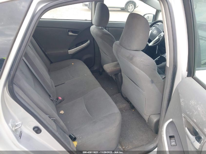 2011 Toyota Prius Two VIN: JTDKN3DU3B1381641 Lot: 43811621