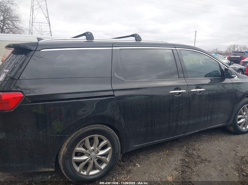 2019 Kia Sedona Ex VIN: KNDMC5C14K6538470 Lot: 43811636