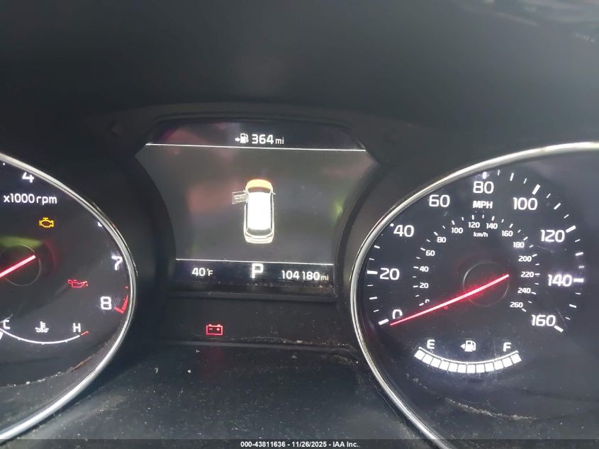 2019 Kia Sedona Ex VIN: KNDMC5C14K6538470 Lot: 43811636