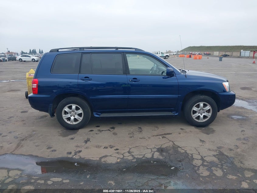 2002 Toyota Highlander V6 VIN: JTEHF21A520069575 Lot: 43811651