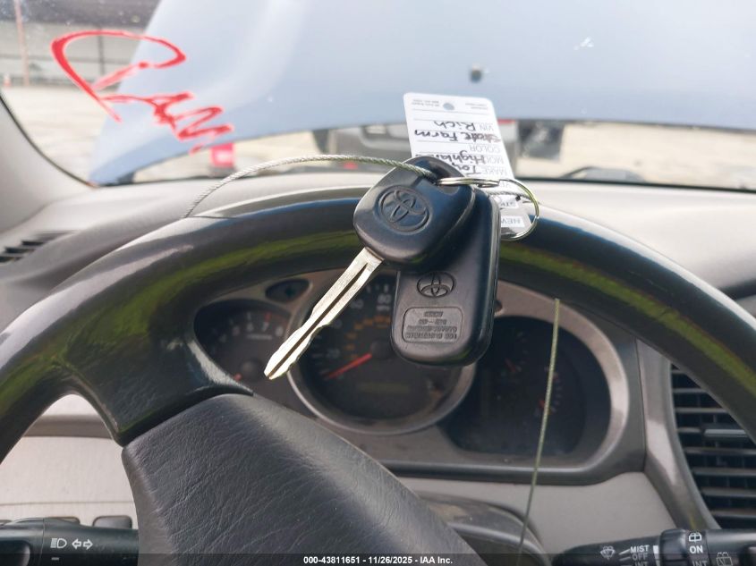 2002 Toyota Highlander V6 VIN: JTEHF21A520069575 Lot: 43811651