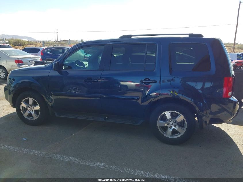 2009 Honda Pilot Ex VIN: 5FNYF38439B015892 Lot: 43811655