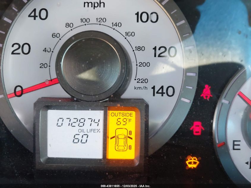 2009 Honda Pilot Ex VIN: 5FNYF38439B015892 Lot: 43811655