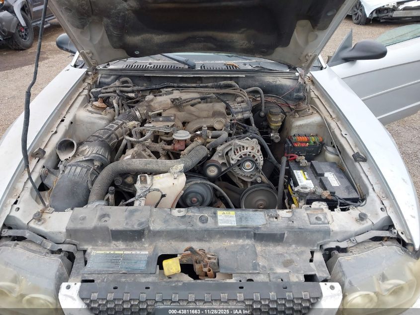 2001 Ford Mustang VIN: 1FAFP44421F192293 Lot: 43811663