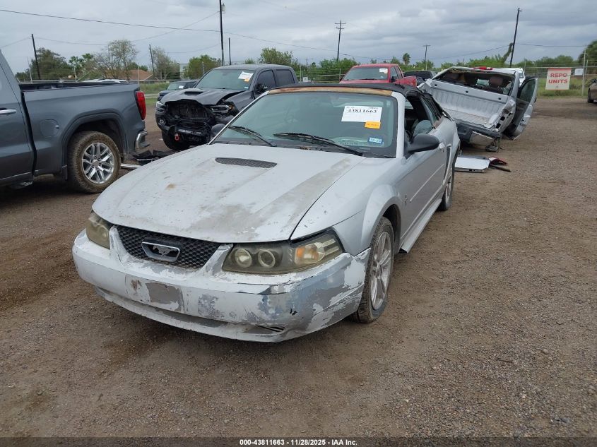 2001 Ford Mustang VIN: 1FAFP44421F192293 Lot: 43811663