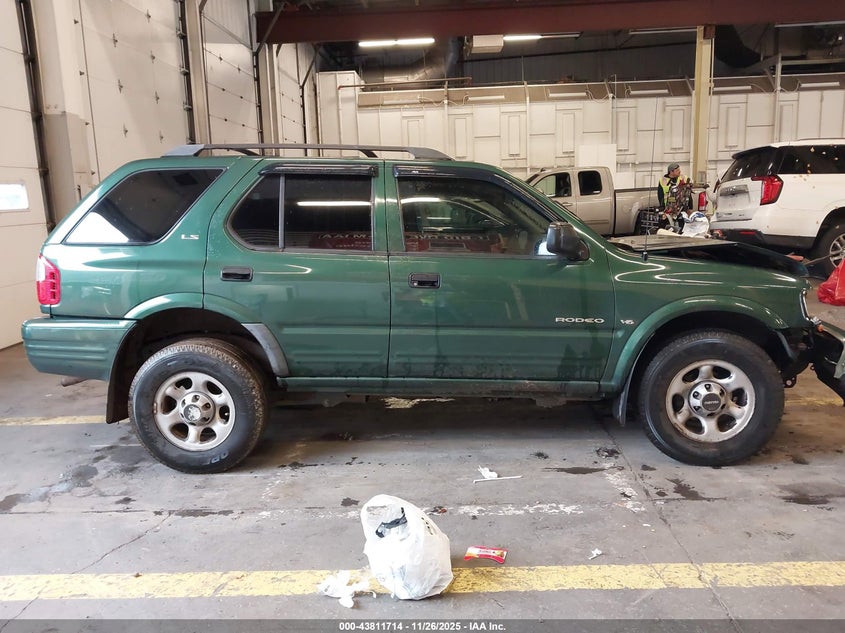 2001 Isuzu Rodeo Ls 3.2L/Ls 3.2L V6/Lse 3.2L V6/S/S 3.2L V6 VIN: 4S2DM58W214343290 Lot: 43811714