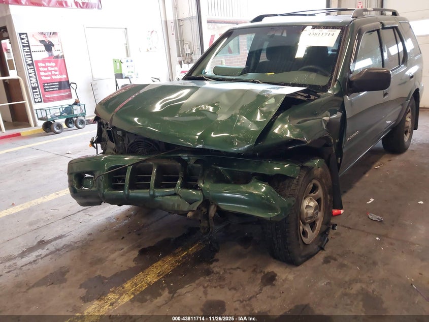 2001 Isuzu Rodeo Ls 3.2L/Ls 3.2L V6/Lse 3.2L V6/S/S 3.2L V6 VIN: 4S2DM58W214343290 Lot: 43811714