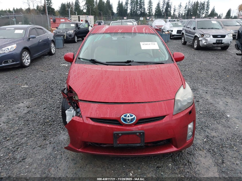 2011 Toyota Prius Five VIN: JTDKN3DU5B0319941 Lot: 43811721