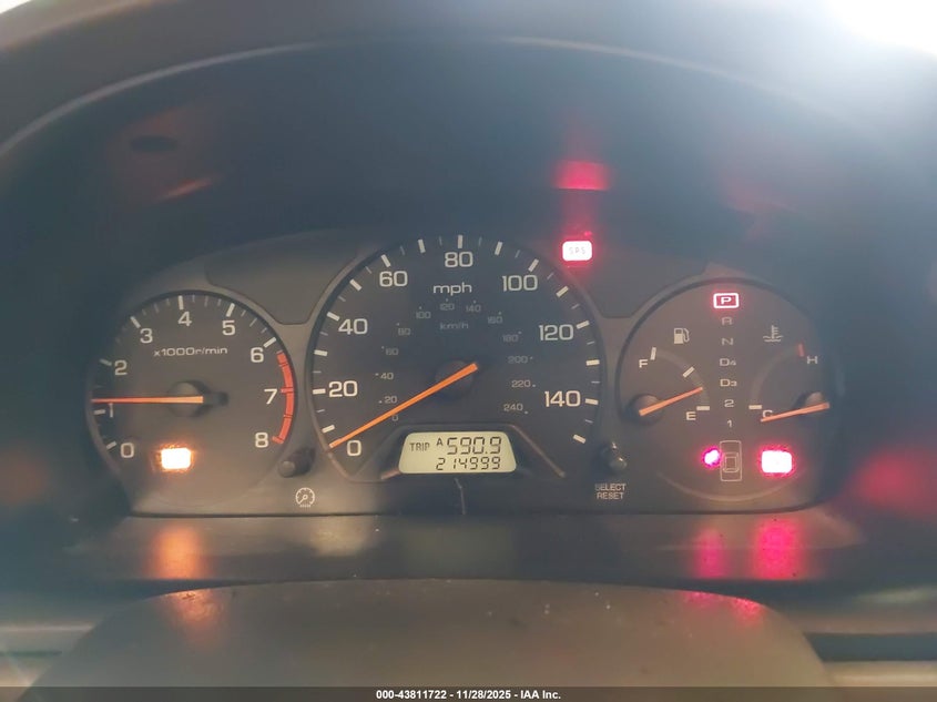 2000 Honda Accord 2.3 Se VIN: JHMCG5677YC033841 Lot: 43811722