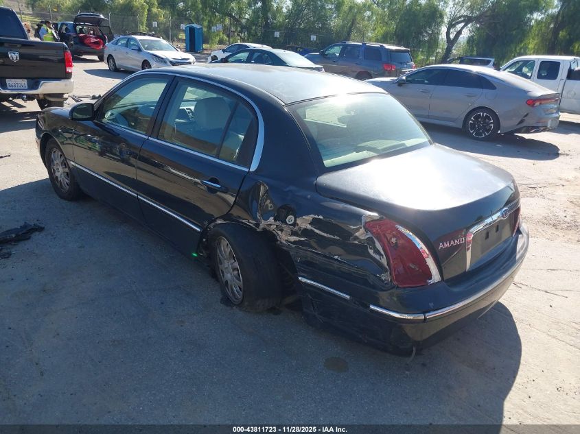 KNALD125985155335 2008 KIA AMANTI photo no. 3