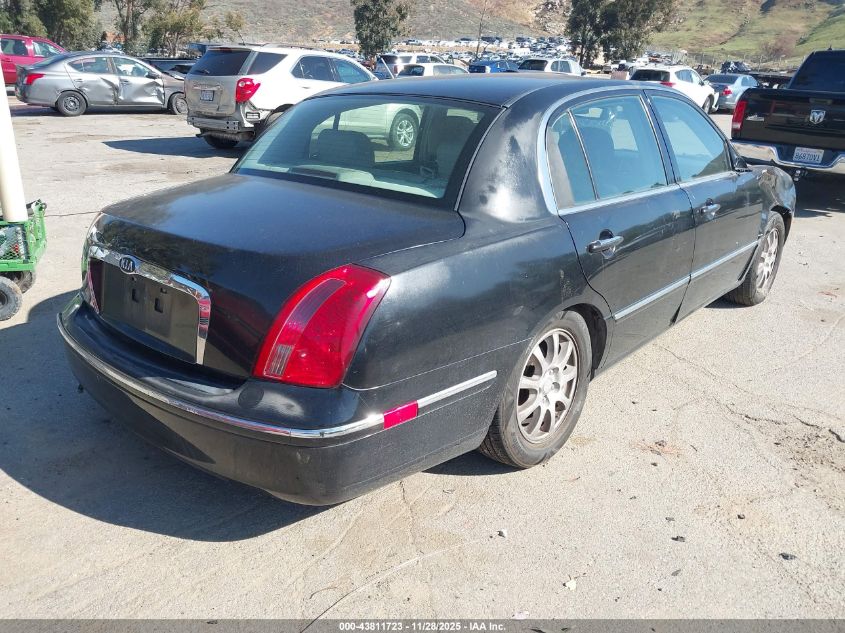 KNALD125985155335 2008 KIA AMANTI photo no. 4