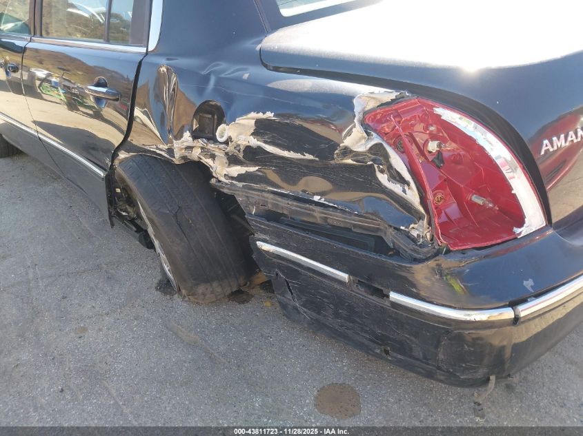 2008 Kia Amanti VIN: KNALD125985155335 Lot: 43811723