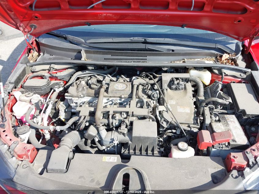 2021 Toyota Corolla Hybrid Le VIN: JTDEAMDE7MJ025252 Lot: 43811737