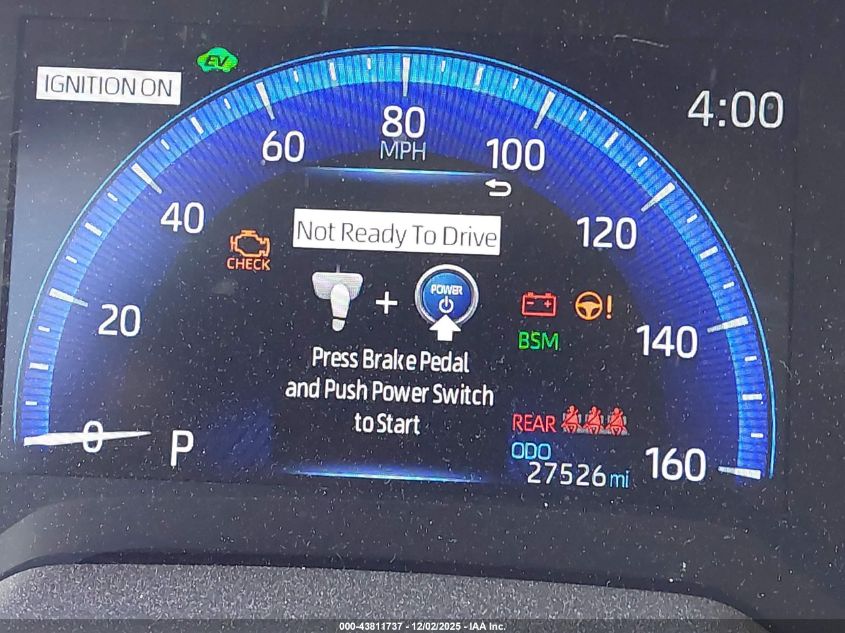 2021 Toyota Corolla Hybrid Le VIN: JTDEAMDE7MJ025252 Lot: 43811737