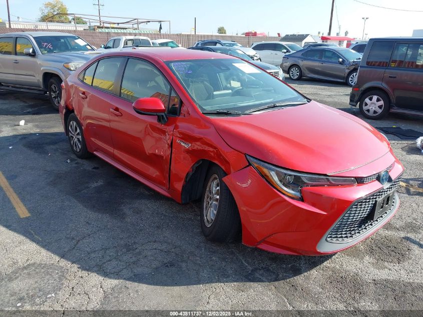 TOYOTA COROLLA HYBRID LE
