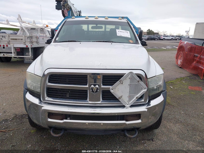 2012 Ram 5500 Chassis St/Slt VIN: 3C7WDNBL4CG252730 Lot: 43811770