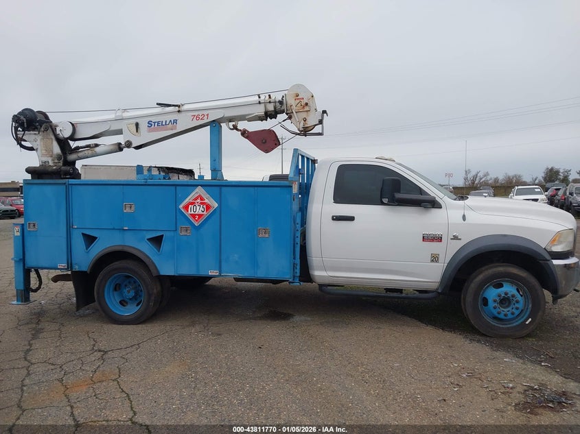 2012 Ram 5500 Chassis St/Slt VIN: 3C7WDNBL4CG252730 Lot: 43811770