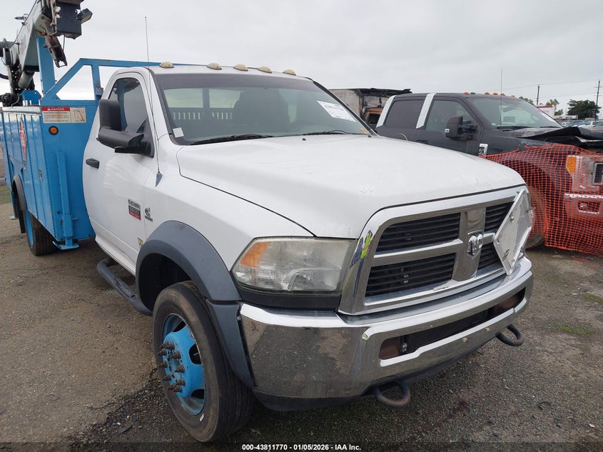 2012 Ram 5500 Chassis St/Slt VIN: 3C7WDNBL4CG252730 Lot: 43811770