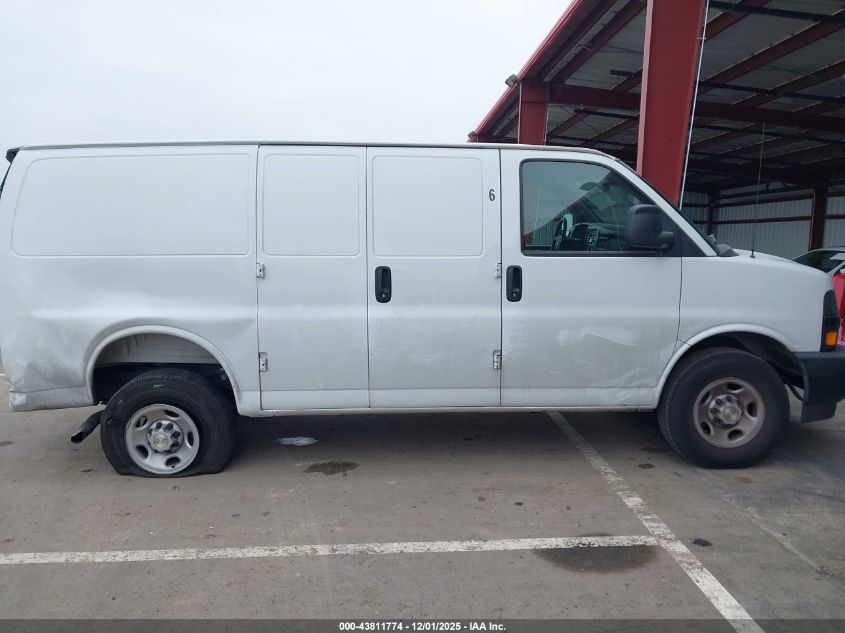 2025 Chevrolet Express Cargo Rwd 2500 Regular Wheelbase Wt VIN: 1GCWGAFP8S1151357 Lot: 43811774
