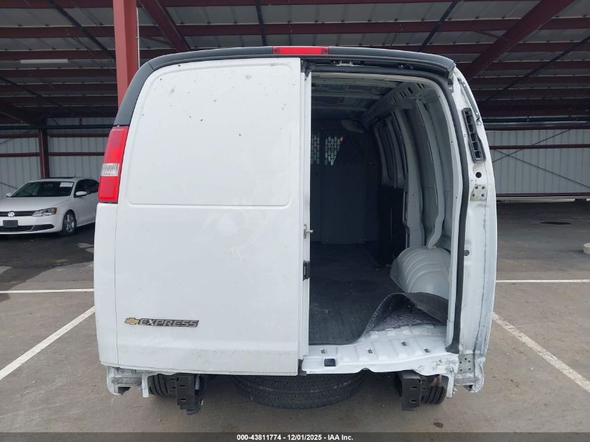 2025 Chevrolet Express Cargo Rwd 2500 Regular Wheelbase Wt VIN: 1GCWGAFP8S1151357 Lot: 43811774