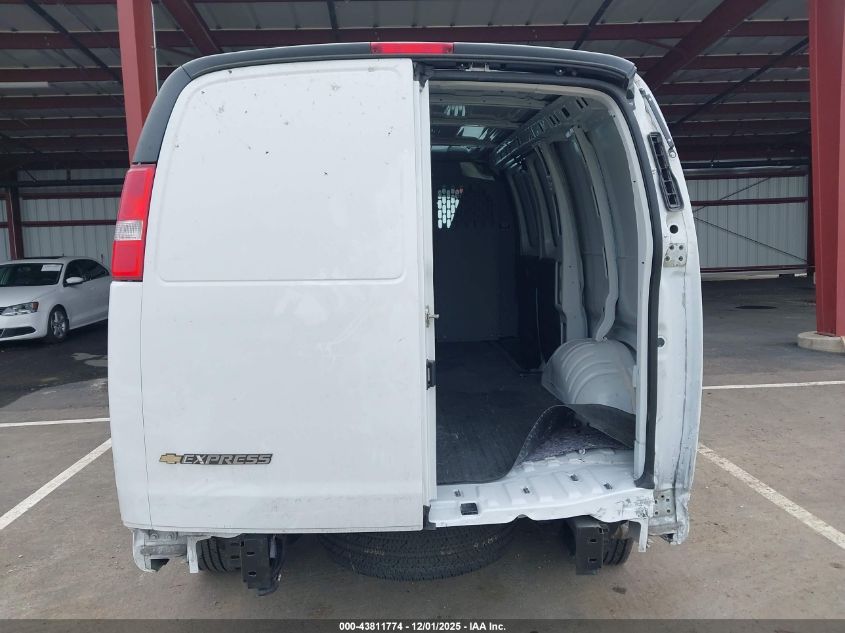 2025 Chevrolet Express Cargo Rwd 2500 Regular Wheelbase Wt VIN: 1GCWGAFP8S1151357 Lot: 43811774