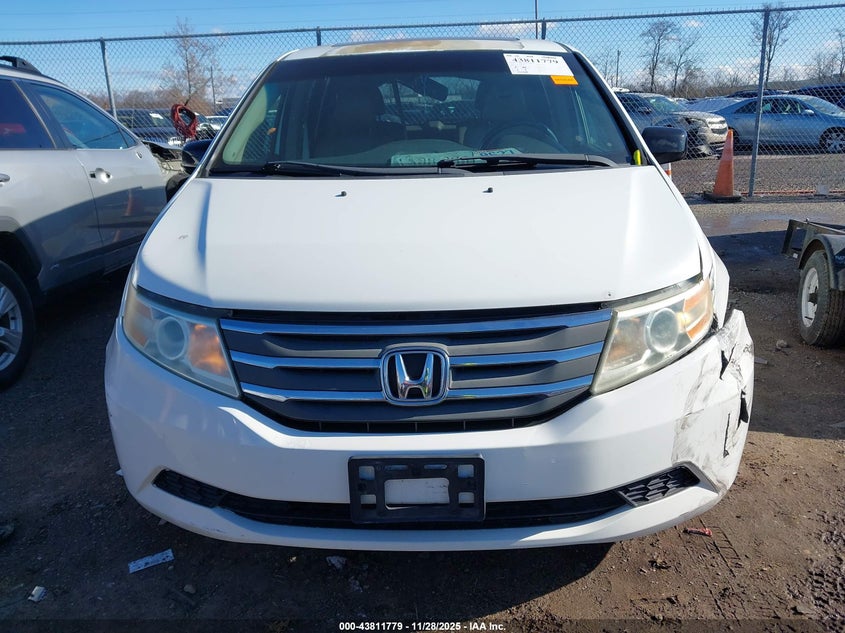 2011 Honda Odyssey Ex-L VIN: 5FNRL5H69BB037458 Lot: 43811779