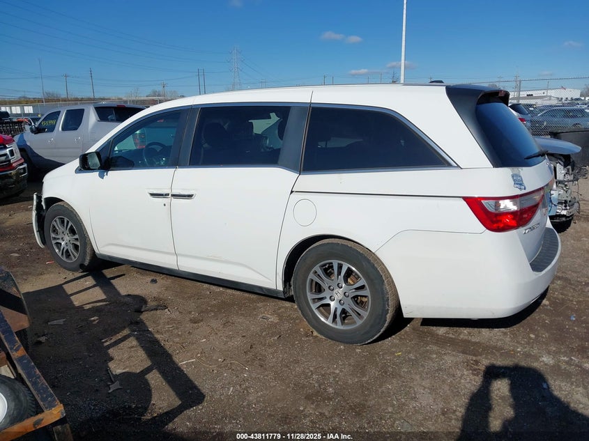 2011 Honda Odyssey Ex-L VIN: 5FNRL5H69BB037458 Lot: 43811779