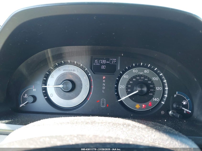 2011 Honda Odyssey Ex-L VIN: 5FNRL5H69BB037458 Lot: 43811779