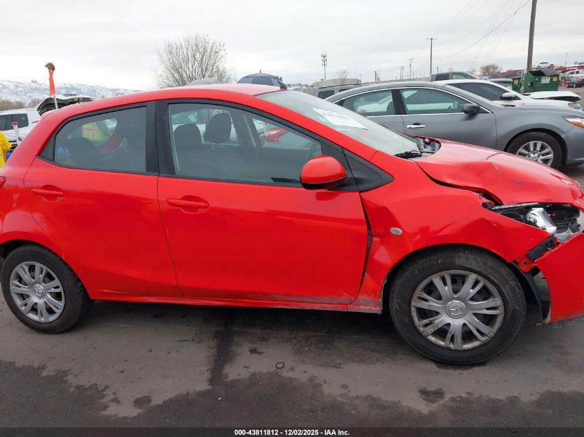 2014 Mazda Mazda2 Sport VIN: JM1DE1KZ4E0186265 Lot: 43811812